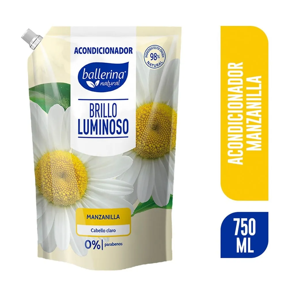Acondicionador Ballerina Manzanilla 750ml