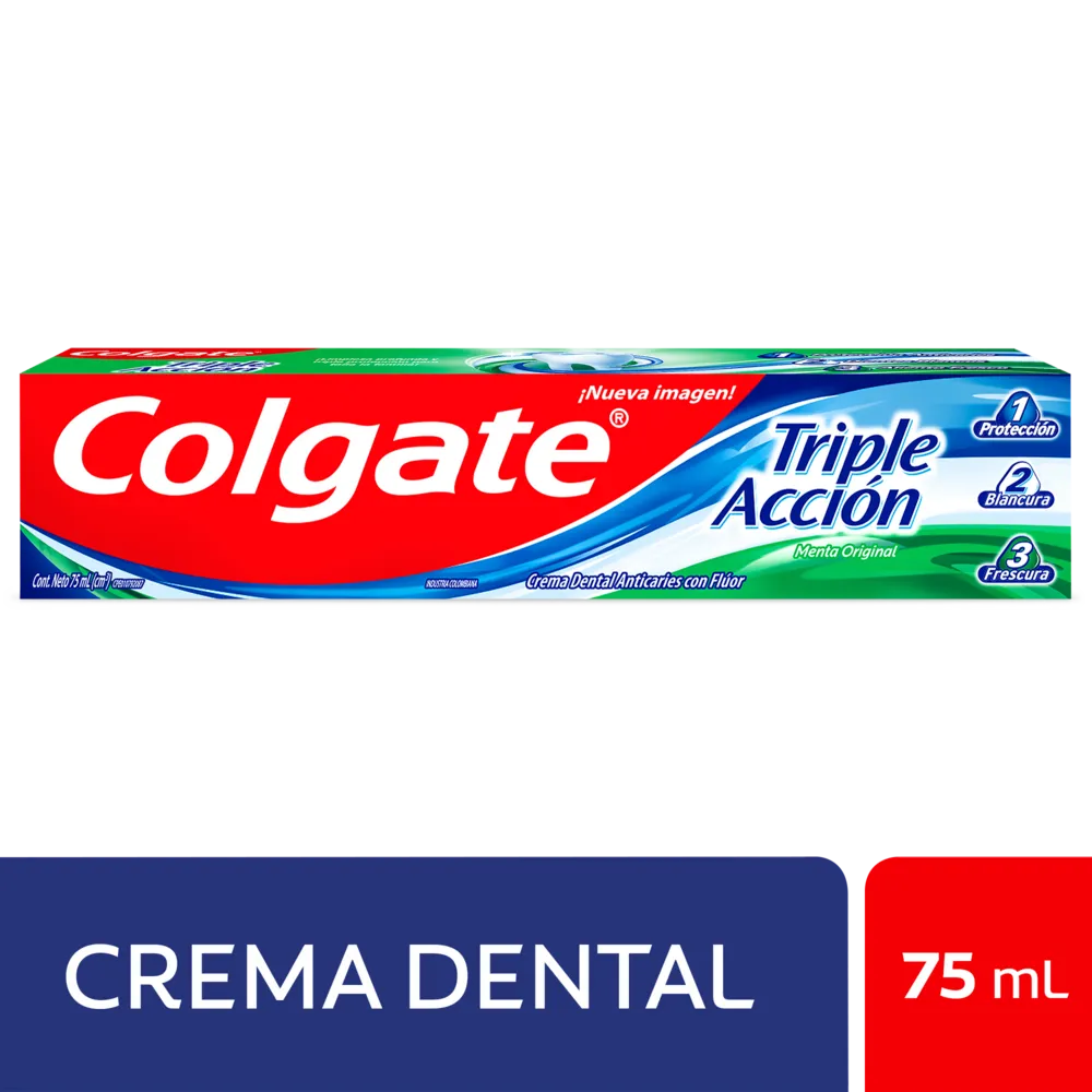 Pasta de dental Colgate Triple acción 75ml