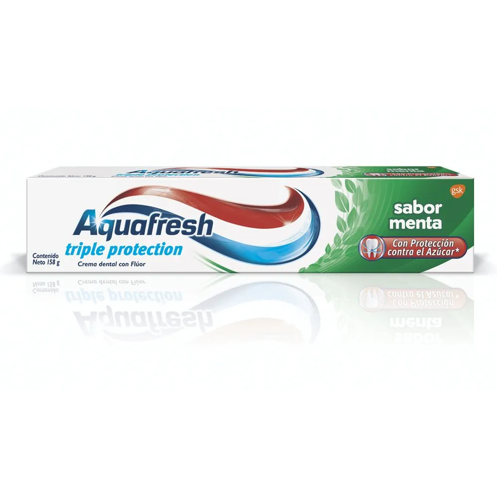 Pasta de dientes Aquafresh triple acción
