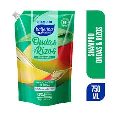 Shampoo Ballerina Onda Y Rizos  750ml