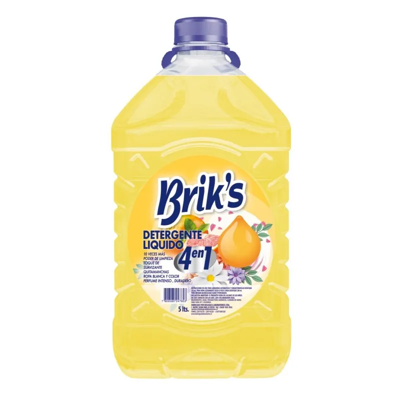 Detergente Briks 4 en 1 5 litros