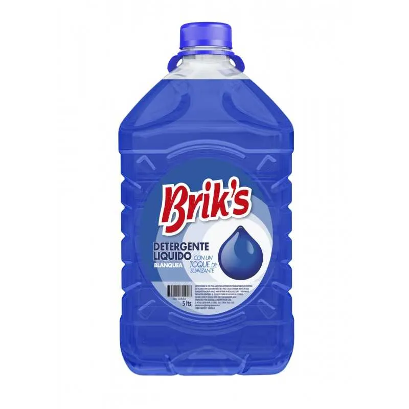 Detergente Briks Azul 5 litros