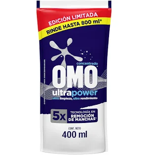 Detergente OMO Concentrado 400 ml