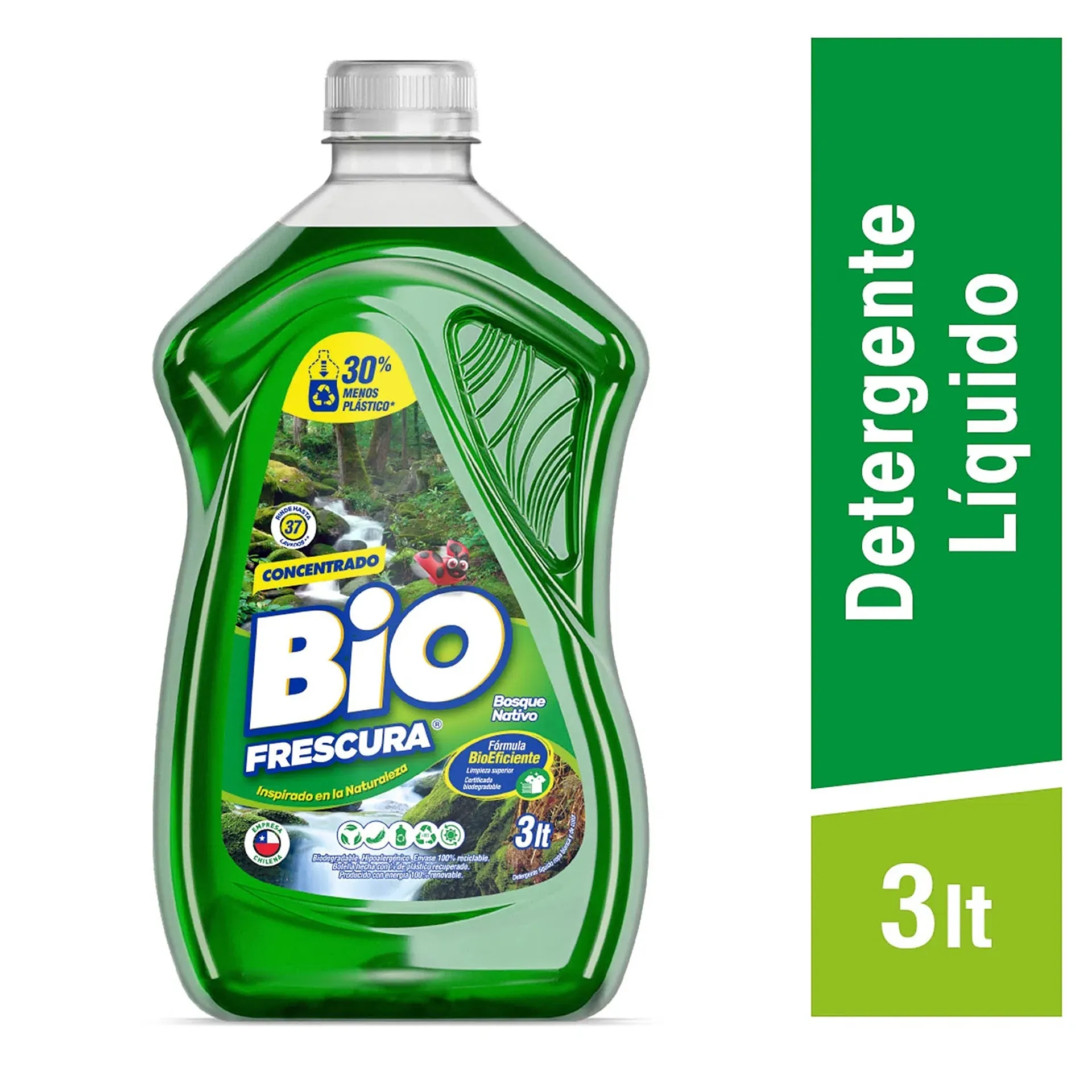 Detergente Bio Frescura Verde 3Lts