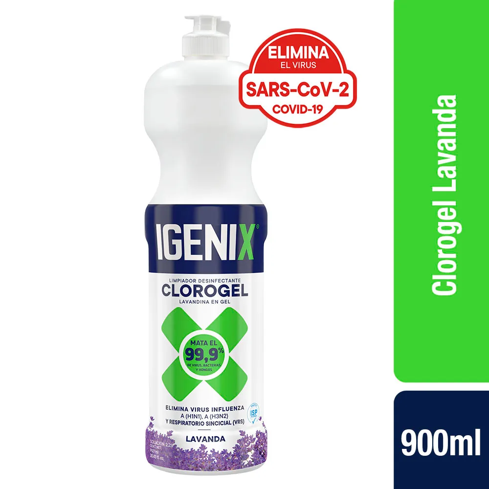 Cloro Gel Igenix Lavanda