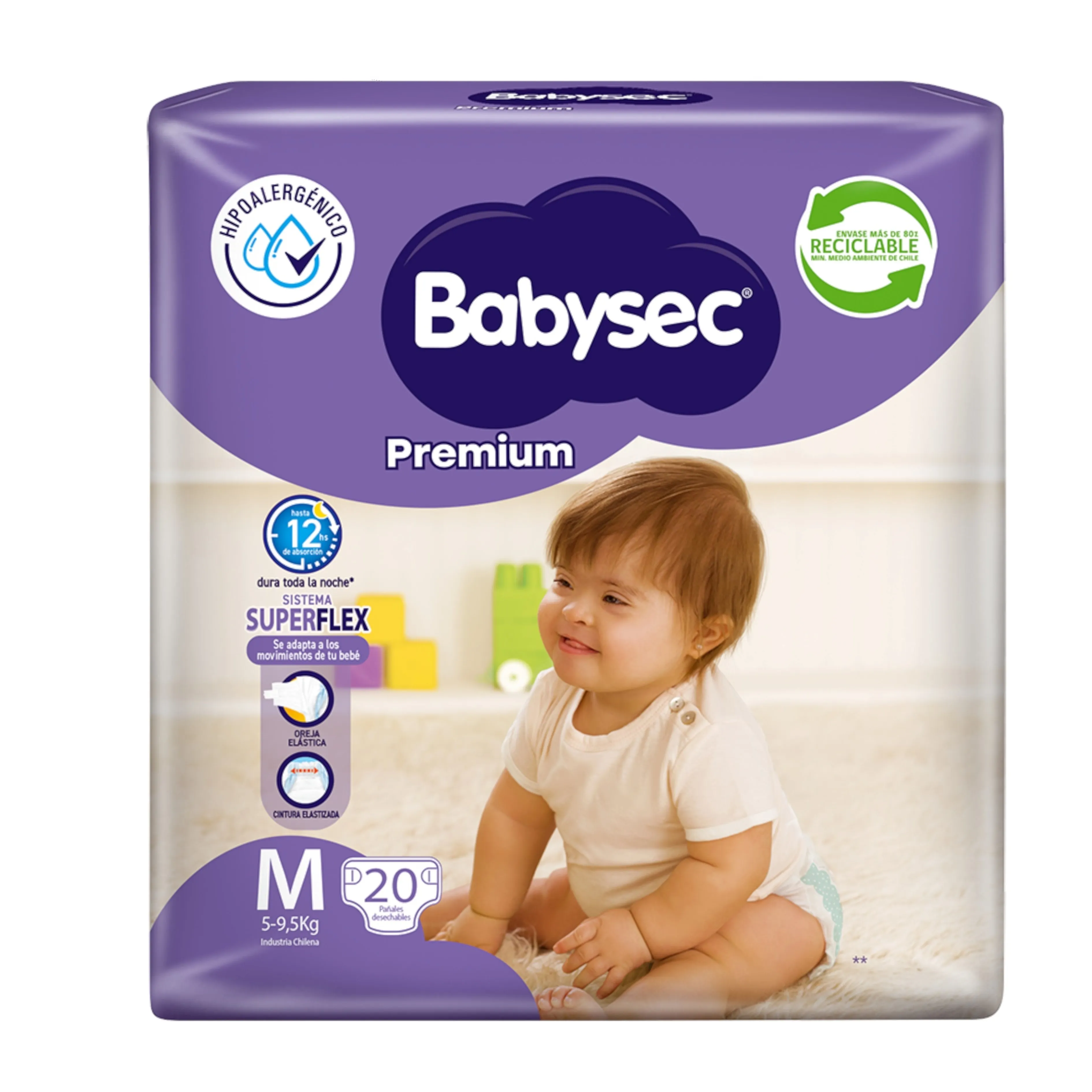 Panal Babysec Premium Talla M