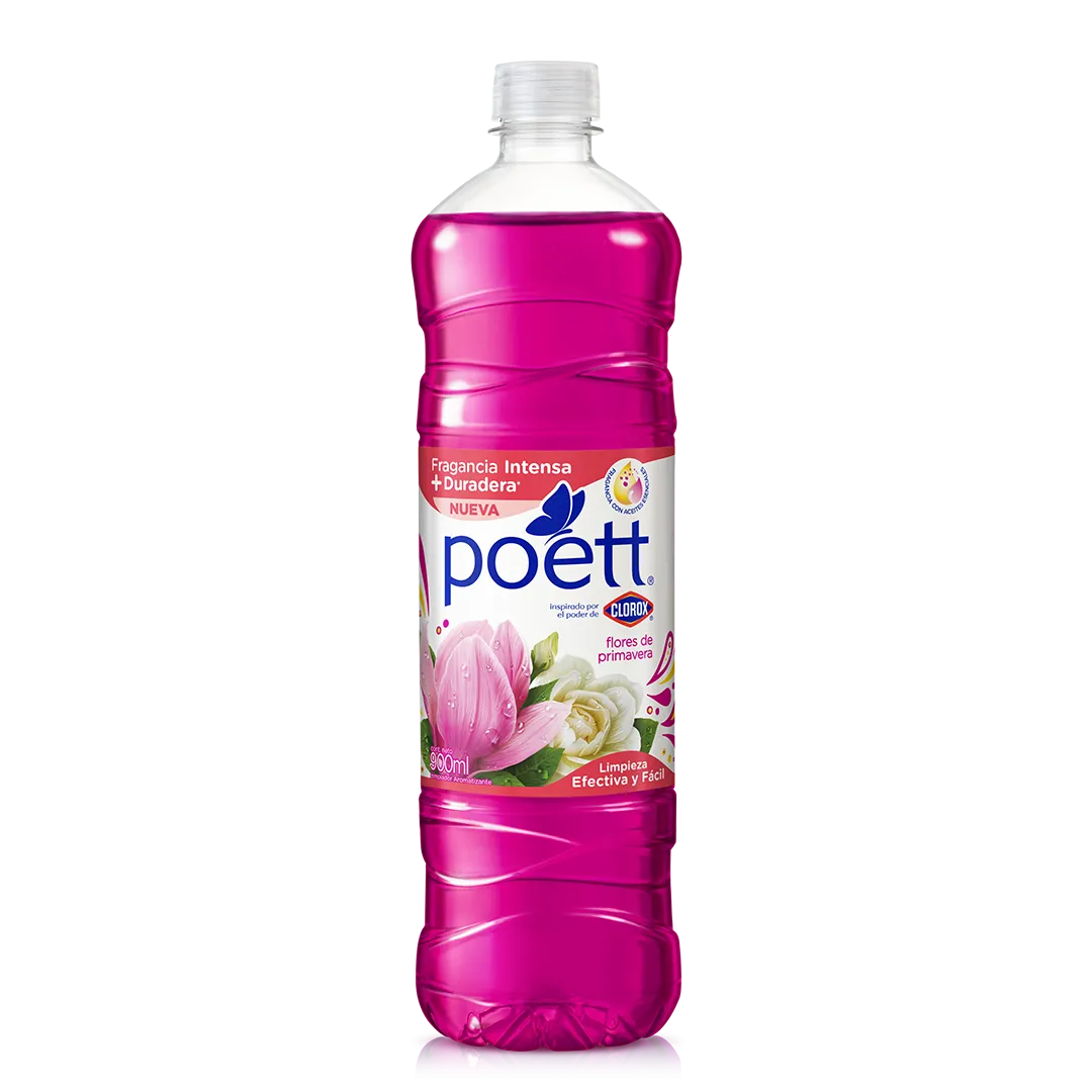 Limpia Pisos Poett Flores de primavera