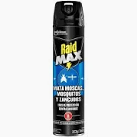 Raid max moscas y mosquitos efecto residual 360 ml