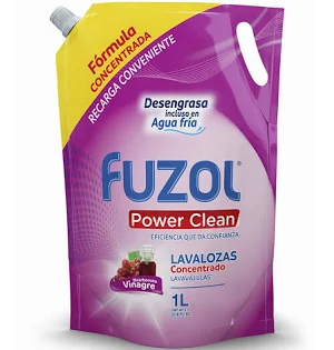 Lavaloza Fuzol Vinagre & bicarbonato 1 litro